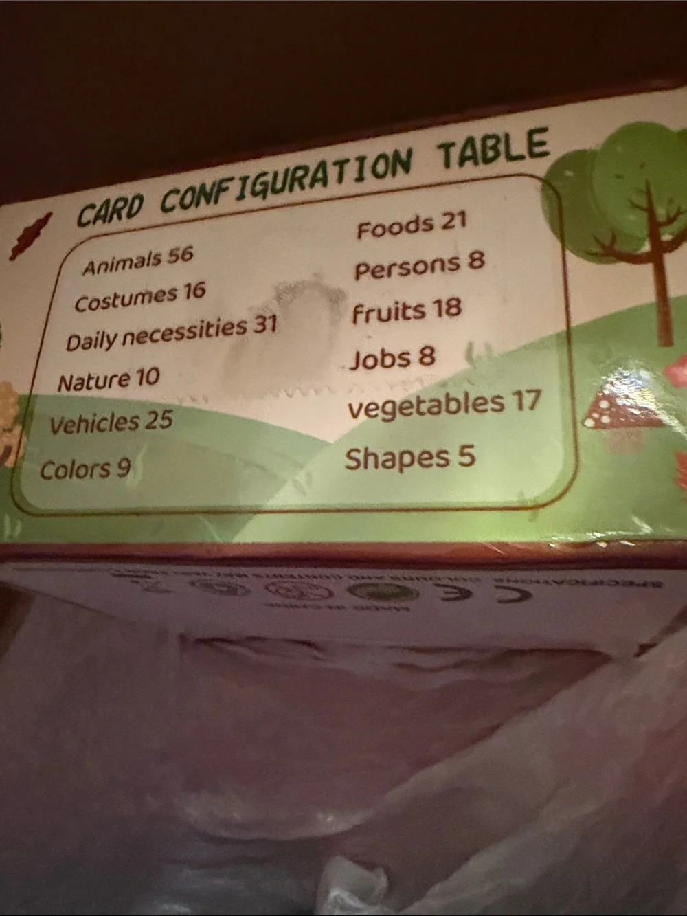Card early education machine
